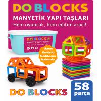 Do Blocks Manyetik Yapı Taşları 58 parça